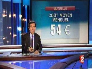 Devismutuelle : comparateur en ligne mutuelle et complémentaire santé - JT Fr2 du 28/12/09
