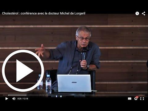 Cholestérol : Conférence Avec Le Docteur Michel De Lorgeril
