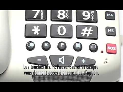 Téléphone Appels D'urgence Serenities Geemarc