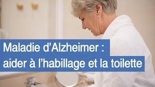 Maladie d’Alzheimer : l’habillage et la toilette