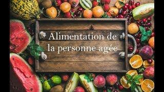 Conseils diététique: alimentation de la personne âgée