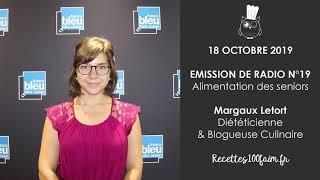 Alimentation des seniors - Emission de radio 19